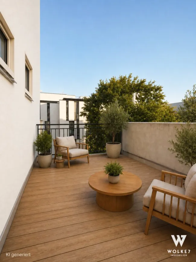 Neubau in Bestlage - 3-Zimmer-Wohnung mit sonnigem Südwestbalkon - Universität in Stein - Titelbild