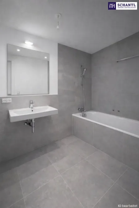 Clevere 3 Zimmer Wohnung mit kompakter Fläche und maximalem Nutzen! Erstbezug
