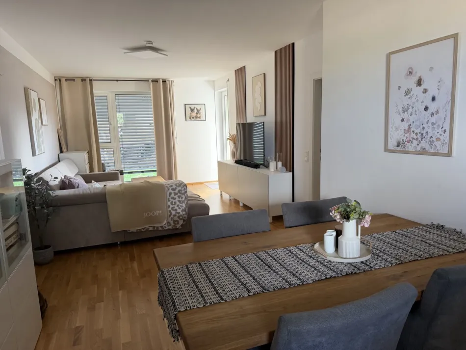 Neuwertige 4-Zi Gartenwohnung mit Loggia in Mistelbach, EG, 78,5m²! - Bild