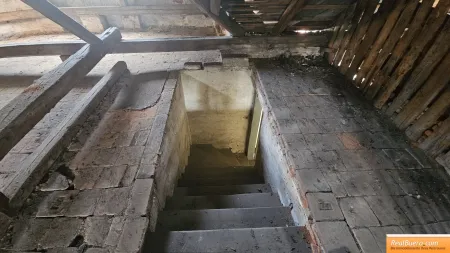 Treppenabgang Dachboden