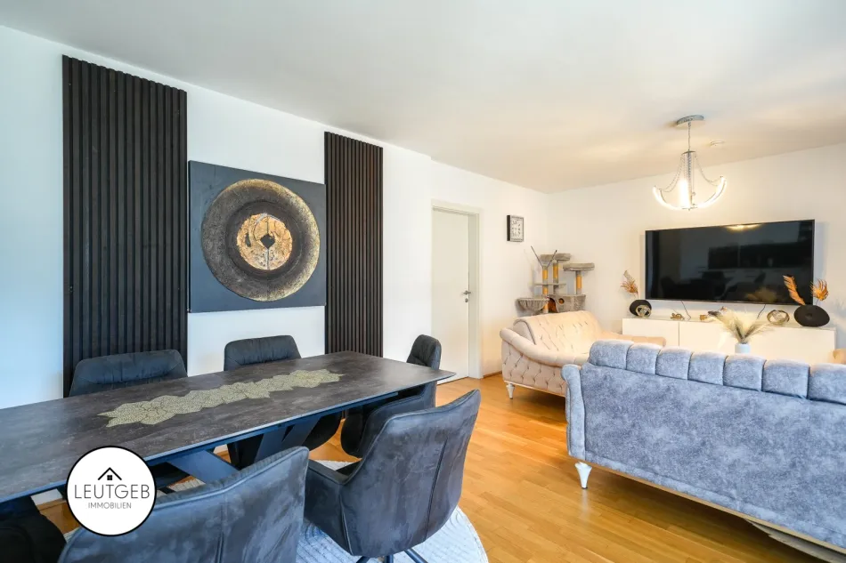 Moderne 3-Zimmerwohnung mit Südbalkon in neuwertiger Wohnanlage in Telfs - Bild