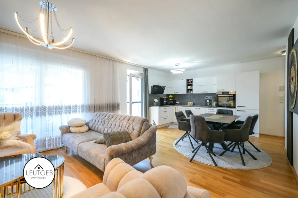 Moderne 3-Zimmerwohnung mit Südbalkon in neuwertiger Wohnanlage in Telfs - Titelbild