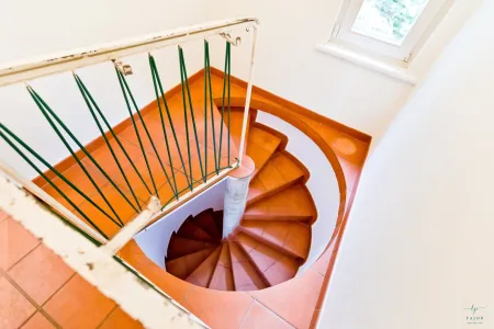 Treppe zur Einlegerwohnung