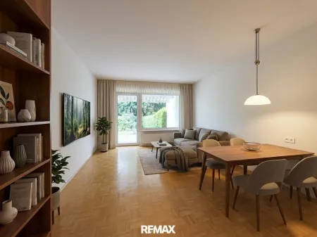 Wohnzimmer - KI Visualisierung