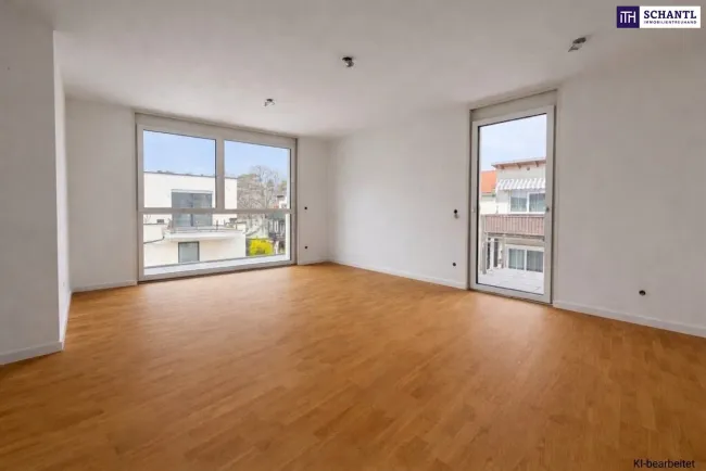 AB Q3/2026! Kompakte 3 Zimmer Wohnung mit Balkon und cleverer Raumlösung für modernes Wohnen! - Titelbild