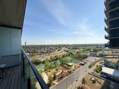Ausblick Donaukanal abwärts