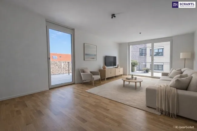 Jetzt besichtigen! Moderne 3 Zimmer Wohnung mit effizientem Grundriss und hohem Wohnkomfort. Ab Q3/26 - Titelbild