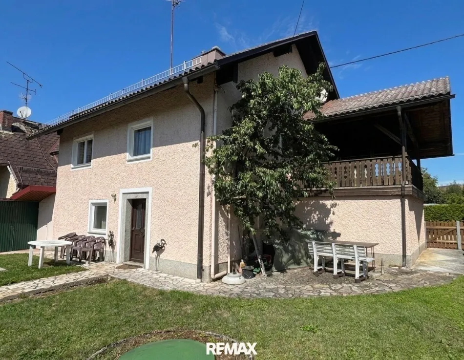 Platz für Familie & Ideen – Einfamilienhaus mit Werkstätte in Schärding - Titelbild