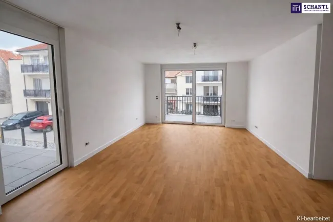Komfortabel 3 Zimmer Wohnung mit 2 Balkonen und cleverer Raumlösung für modernes Wohnen! - Bild