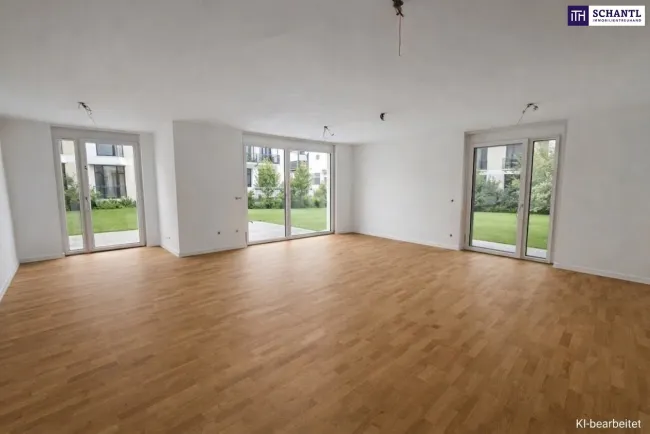 Ruhige Innenhoflage: Hochwertige Gartenwohnung mit 4 Zimmern und großem Außenbereich! Ab Q3/26 - Titelbild