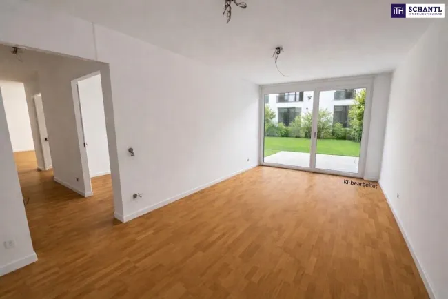 Ruhige Innenhoflage: Hochwertige Gartenwohnung mit 4 Zimmern und großem Außenbereich! Ab Q3/26 - Bild