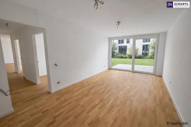 Moderne Gartenwohnung im Erstbezug – 4 Zimmer, ca. 110 m² Wohnfläche & großzügiger Eigengarten! - Bild