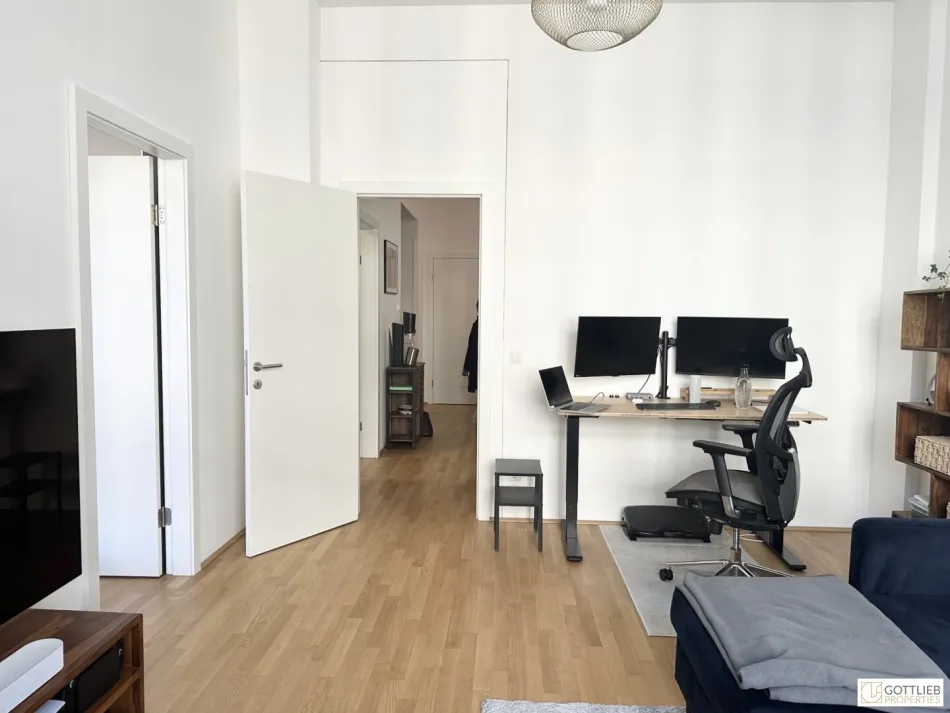 Bestlage Margareten! Bis Juni 2027 befristet vermietete 3-Zimmer-Altbau-Wohnung in Ruhelage - Bild