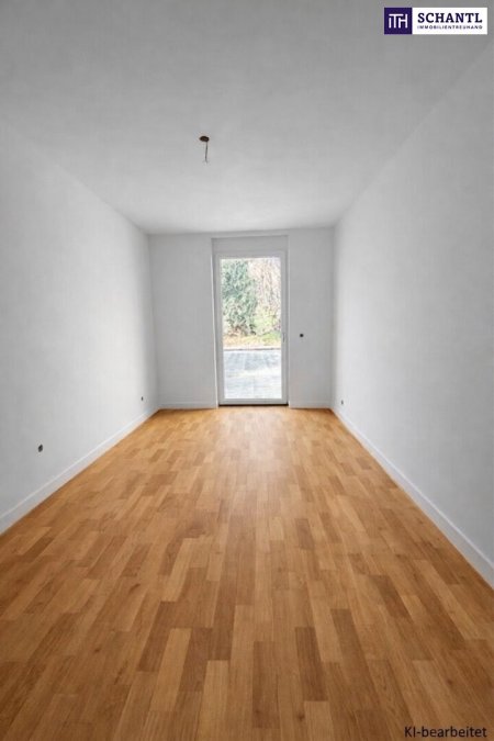 Leben im Freien! Geniale 4-Zimmer-Gartenwohnung. Kompakt und leistbar.