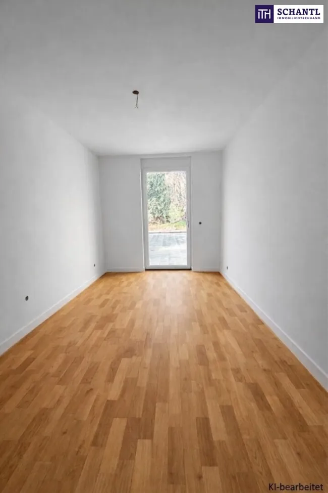 Leben im Freien! Geniale 4-Zimmer-Gartenwohnung. Kompakt und leistbar. - Bild