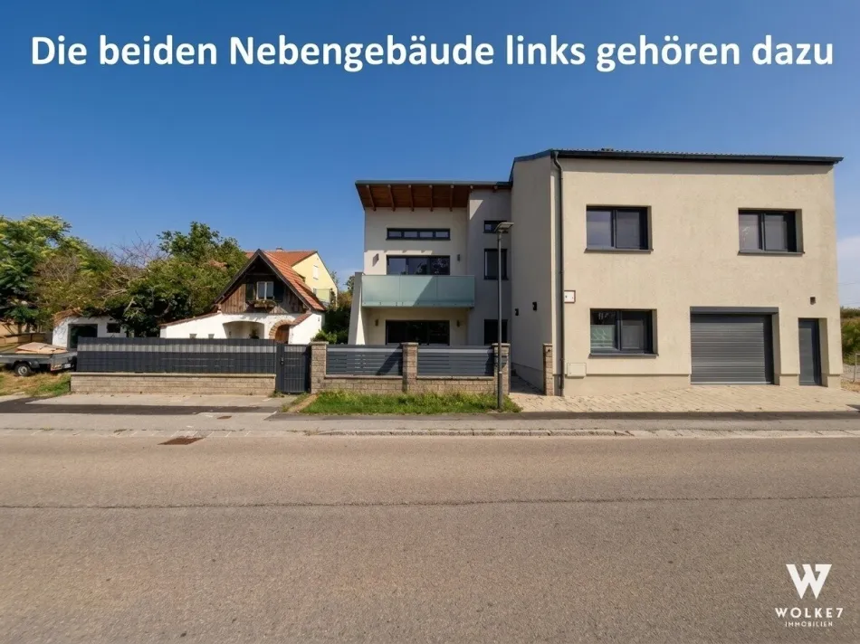 MODERNES EINFAMILIENHAUS MIT VIEL PLATZ, CHARME & VIELSEITIGE MÖGLICHKEITEN IN AUERSTHAL IM WEINVIERTEL - Bild