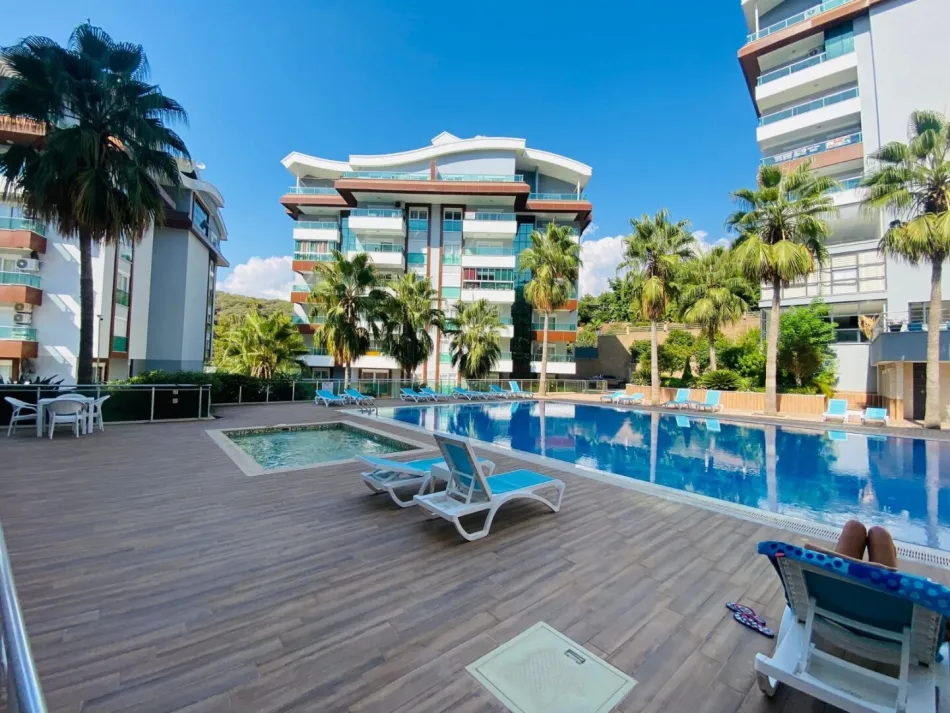 Elegante 1+1-Wohnung in der Secret Paradise Residence – Kargıcak - Bild