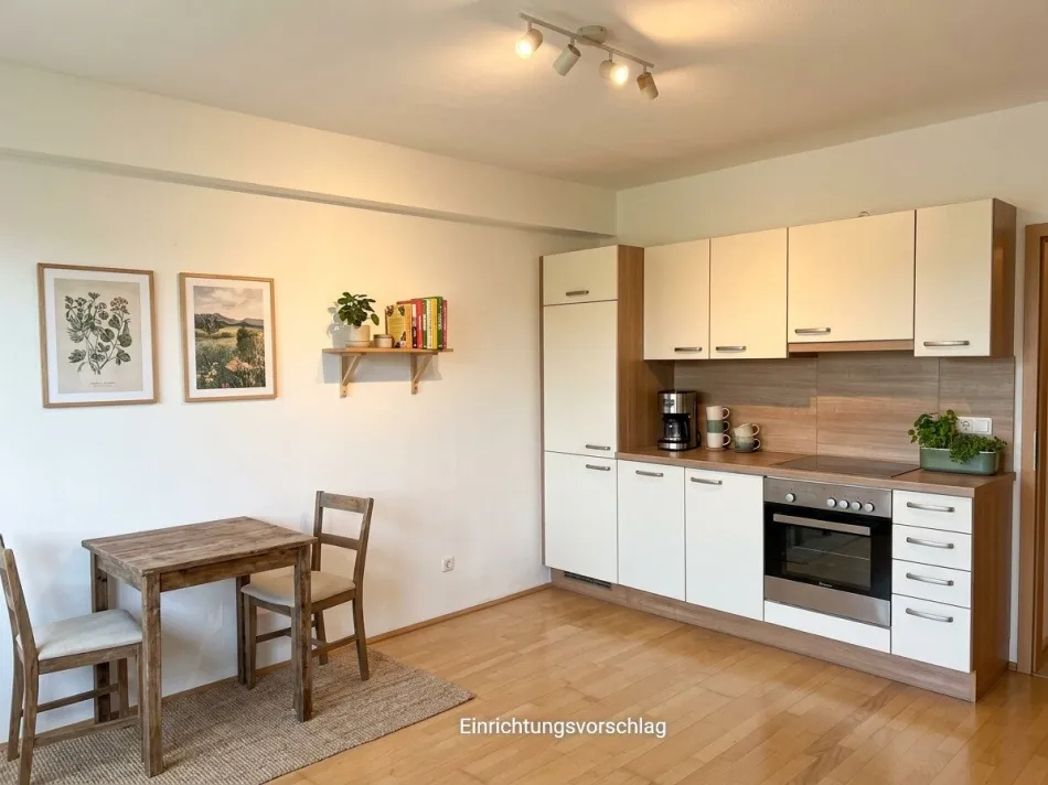 SINGLEWOHNUNG mit LOGGIA im Zentrum - Bild
