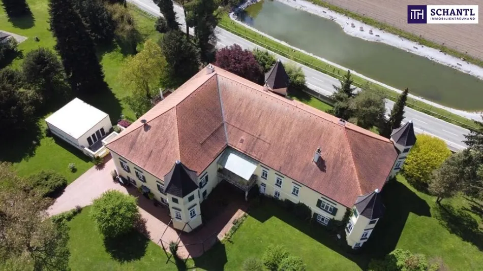 Ein Märchenschloss Nähe Wildon-komplett saniert mit prachtvoller ca. 40.000m² Parkanlage - Biomasseheizung! - Titelbild
