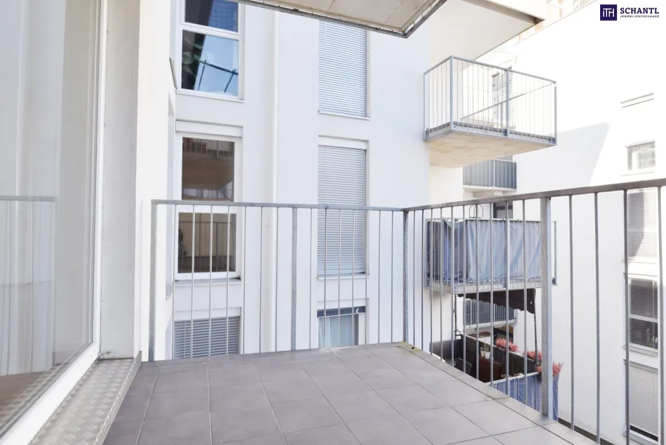 Sparen mit Erdwärme: Helle, ruhige Eckwohnung im Innenhof in Graz - Titelbild