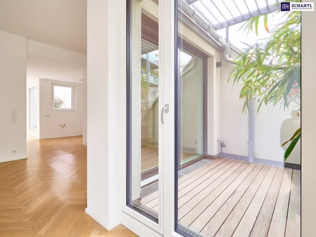 Urbaner Luxus trifft absolute Ruhelage – Dachgeschossjuwel mit zwei Terrassen. - Bild