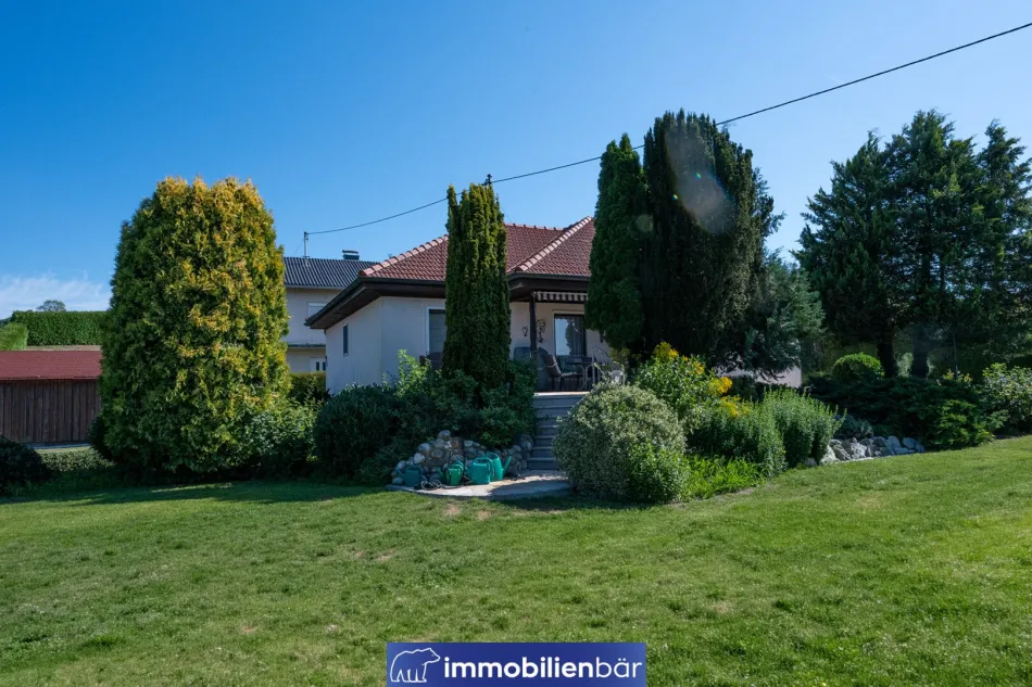 Wohnen im Grünen mit viel Platz und Privatsphäre – Bungalow in Mittergallsbach - Bild