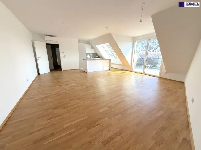 Leben zwischen Stadt und Natur – Exklusive Dachgeschosswohnung mit Ostbalkon! - Bild
