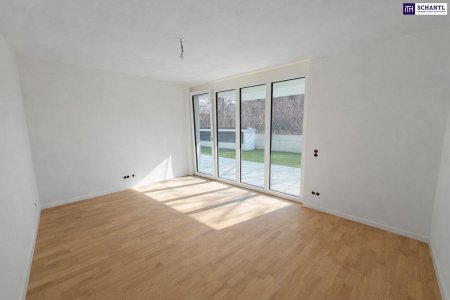 Viel draußen, smart drinnen – Gartenwohnung für modernes Wohnen - 3 Zimmer im Erstbezug!