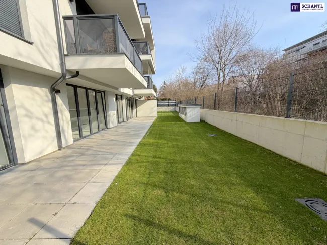 Großzügig wohnen, im Grünen leben – 3 Zimmer mit riesigem Eigengarten - Bild