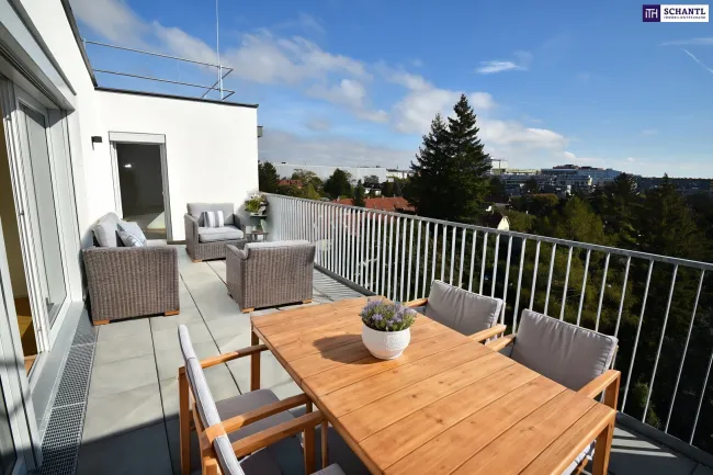 GENIAL und RAR!! 5-Zimmer-Penthouse mit grandiosem Fernblick, bester Ausstattung und herrlicher Terrasse! - Titelbild