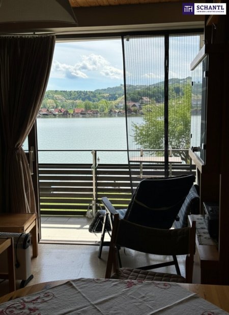 Gepflegte Seewohnung in Ruhelage – Direkter Blick auf den Walschacher See!