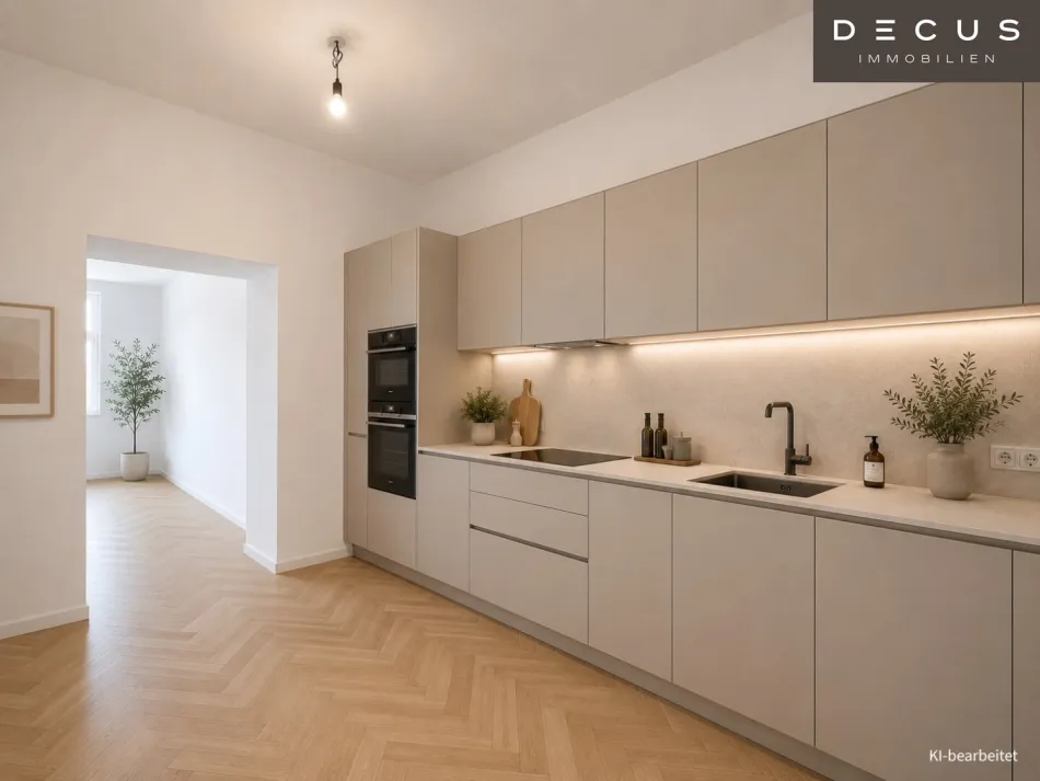 | 2,5 ZIMMER WOHNUNG | URBANER ERSTBEZUG MIT BALKON | REVITALISIERTER ALTBAU | MEIDLING | - Bild