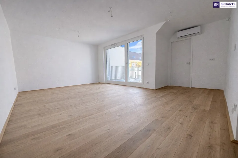 Hochwertig fertiggestellt I Zentrumsnah I Nachhaltig I Ruhig I Perfekt angebunden! 2-Zimmer Dachgeschoßwohnung im DAS WEGL! - Bild