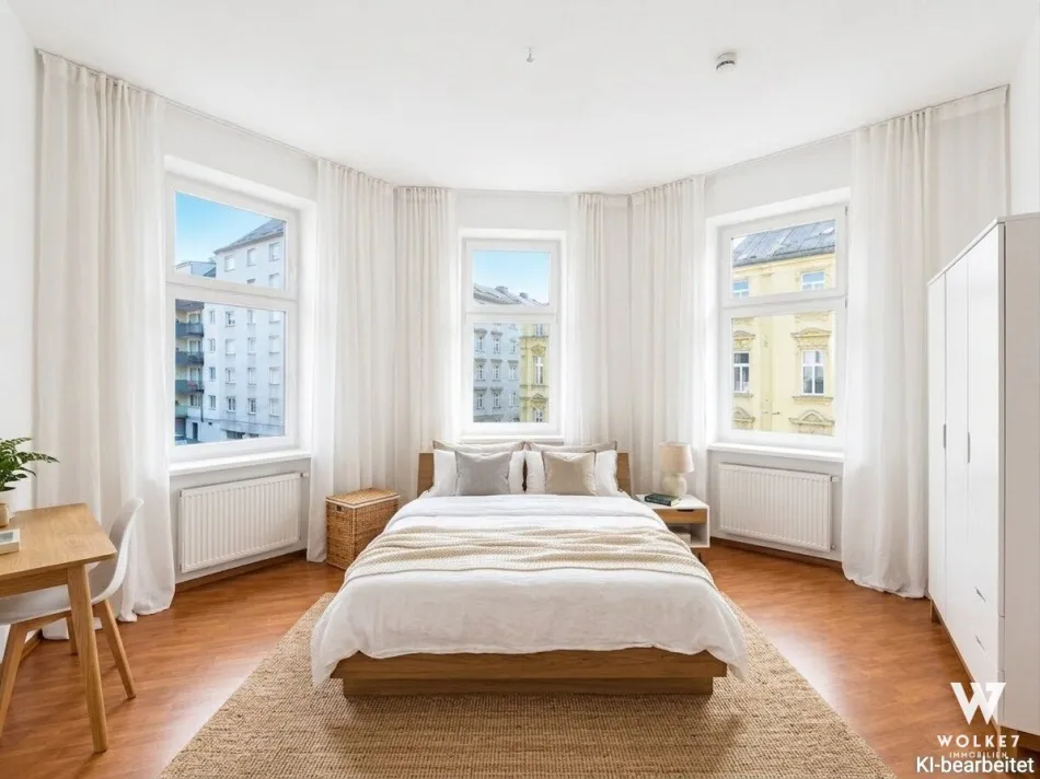 Klimatisierte 3-Zimmer Wohnung im 2. Liftstock | nahe U1 Troststraße - Bild
