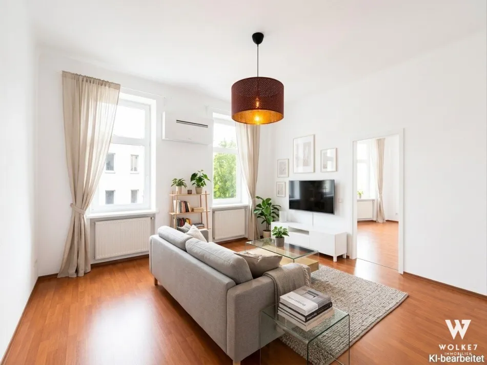 Klimatisierte 3-Zimmer Wohnung im 2. Liftstock | nahe U1 Troststraße - Titelbild