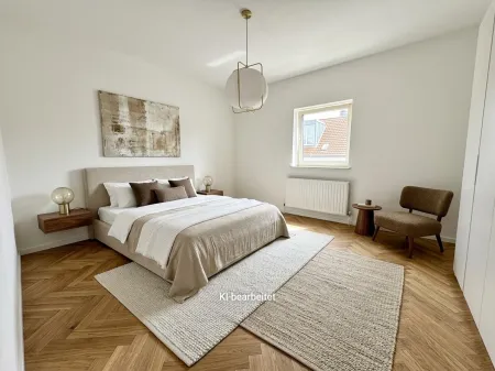 Sanierungsbedürftige 4-Zimmer-Wohnung inkl. Parkplatz