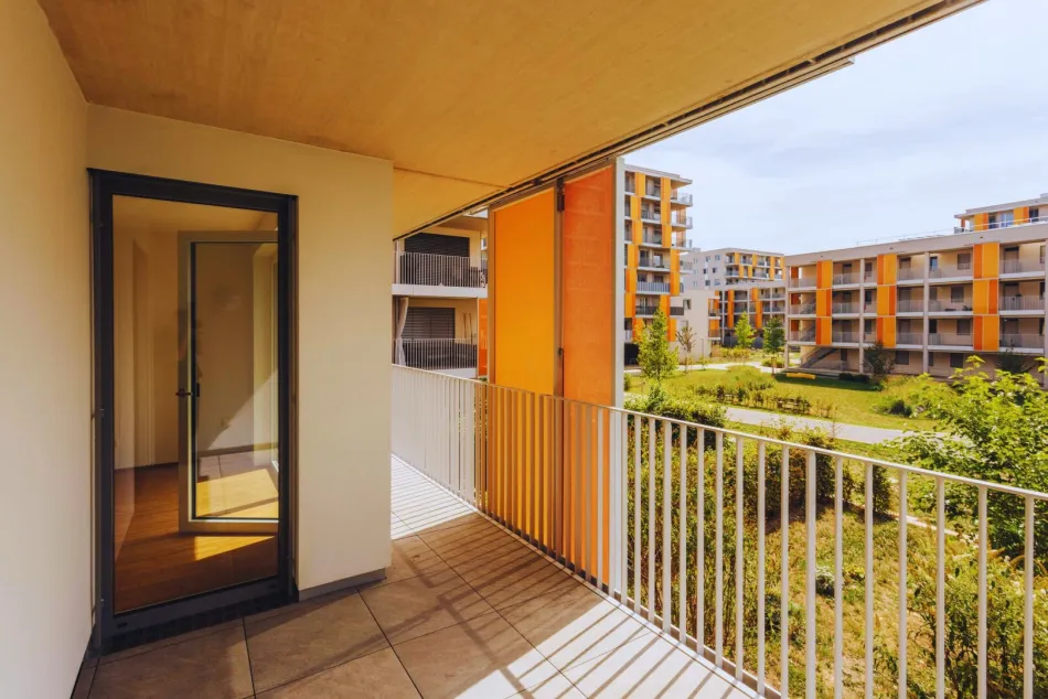 Moderne, barrierefreie 55-m²-Wohnung mit großzügiger Südterrasse! - Bild