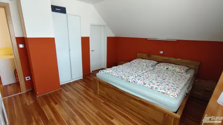 Schlafzimmer & begehbare Garderobe