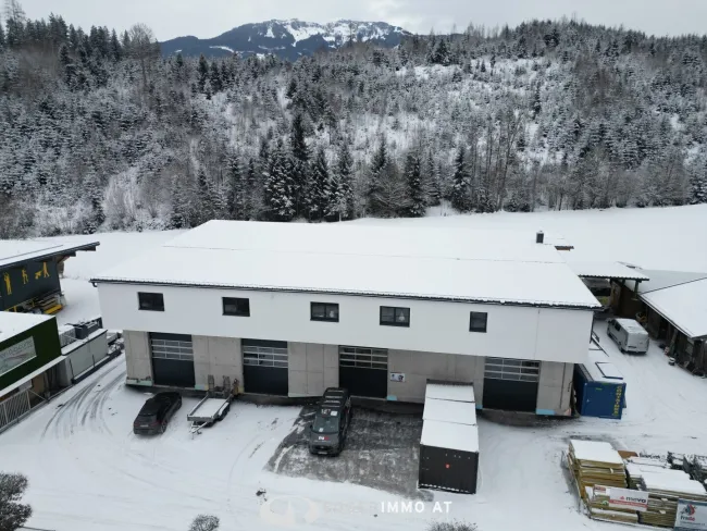 Moderne neubau Büroflächen (auf Wunsch inkl. Dienstwohnung) in Saalfelden / Harham direkt an der B311 zu vermieten - Bild