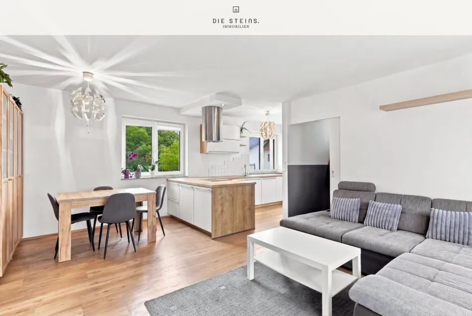 Modernes Familienidyll: 4-Zimmer-Gartenwohnung mit Terrasse & Grünblick - vermietet bis 2027 - Bild