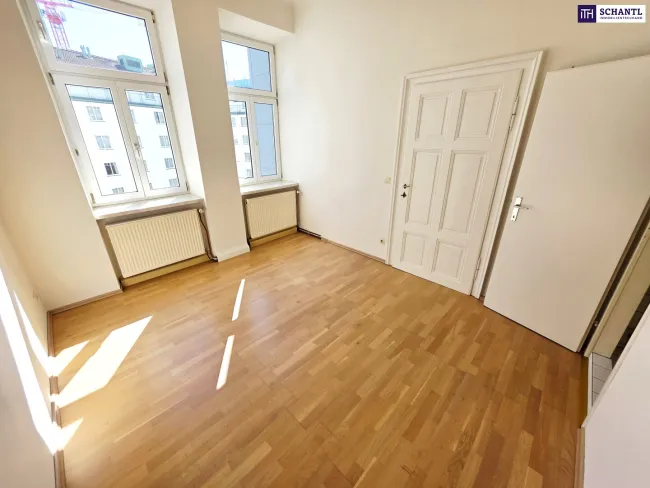 City Flair Pur! Super zentrale Lage nahe Naschmarkt! HIP und TRENDY die Gegend - Magisch schön das Altbauhaus! TOP Infrastruktur + Beste öffentliche Anbindung! - Titelbild