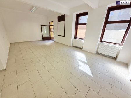 Werde hier der Grätzl King! Ideales Geschäftslokal mit vielvältigen Möglichkeiten! Nahe Thaliastraße + Gute Frequenzlage + Tolle Infrastruktur + Ruhige Seitengasse! Jetzt zugreifen!