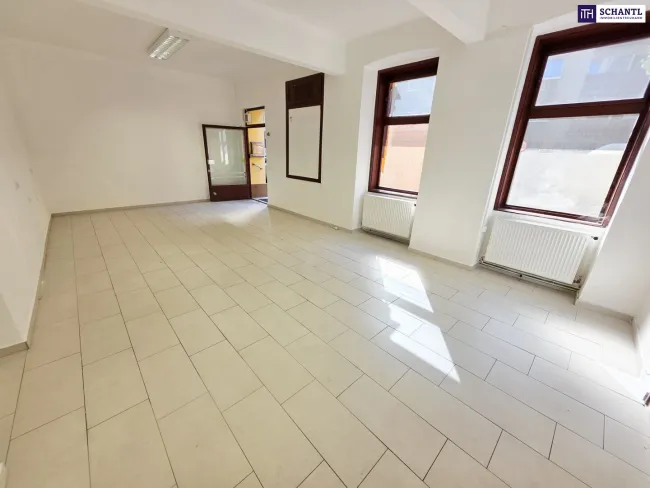Werde hier der Grätzl King! Ideales Geschäftslokal mit vielvältigen Möglichkeiten! Nahe Thaliastraße + Gute Frequenzlage + Tolle Infrastruktur + Ruhige Seitengasse! Jetzt zugreifen! - Titelbild