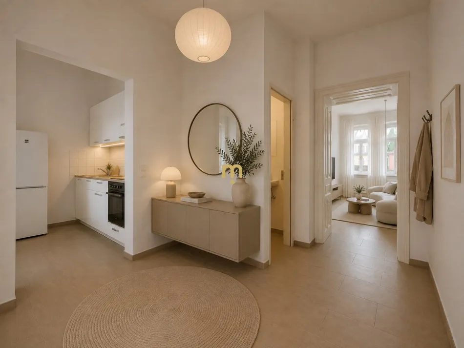 Großzügiger Altbau mit 77 m² | 3 Zimmer | Sanierungspotenzial & geplanter Balkon - Bild
