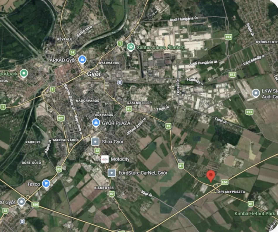 Entwicklungsgrundstück bei Győr – vielseitige Nutzungsmöglichkeiten - Bild