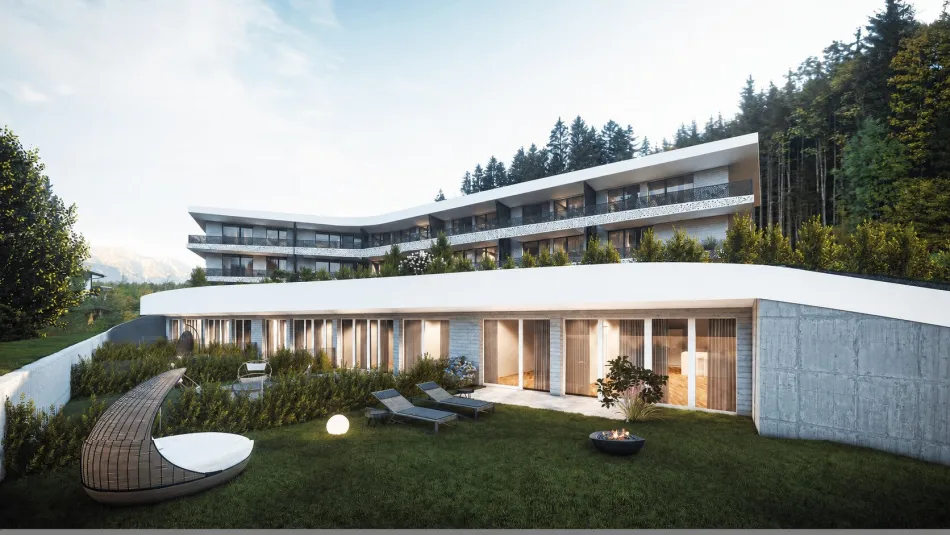 ÈVOLUER - Großzügig dimensionierte 2-Zimmer-Garten-Wohnung - Titelbild