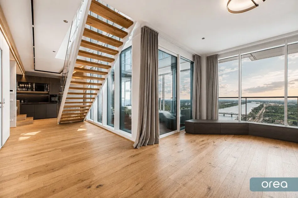 Marina Tower Penthouse über drei Ebenen | 204 m² + 150 m² Außenflächen | private Dachterrasse - Bild