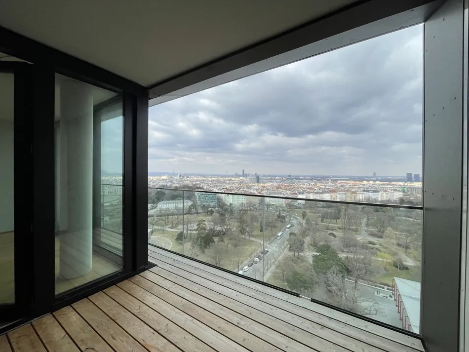 AMAZING VIEW: Unbefristete 2 Zimmer Neubauwohnung mit Loggia! - Bild