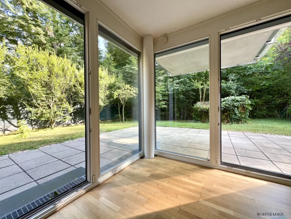 EINMALIG! Familienwohnung mit riesigem Garten am Waldrand + Garage | Neuwaldegg - Titelbild