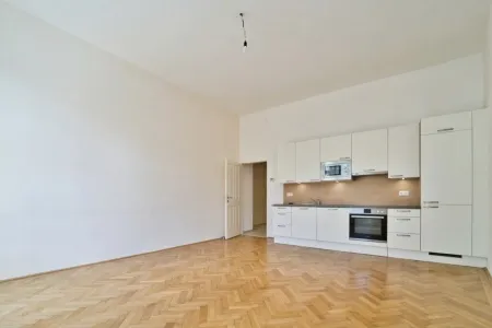 Wohnzimmer inkl. offener Küche